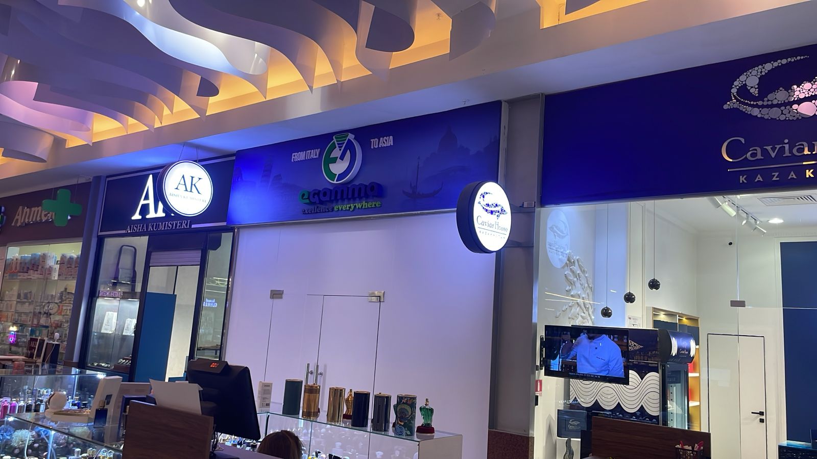 Punto vendita eGamma ad Astana
